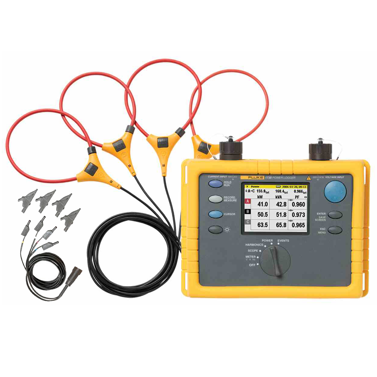 Analizador de redes<br>Fluke 1735